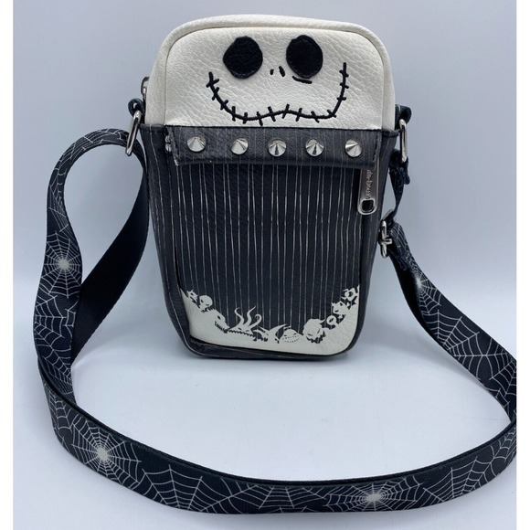 DISNEY Buckle-Down Nightmare Before Christmas JACK SKELLINGTON Crossbody Bag - Picture 3 of 16